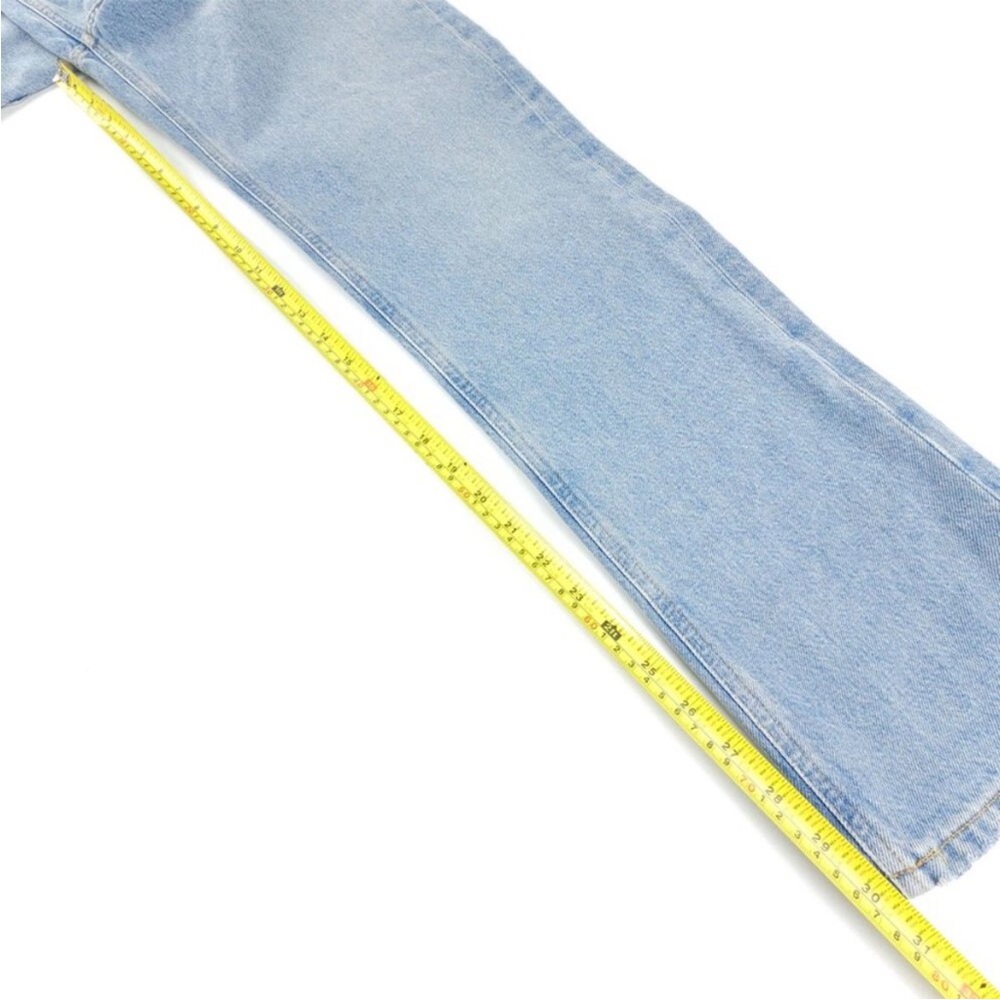 AGOLDE Lana Straight High Rise 90s Jean RipTide Light Denim Minimal Quiet Luxury - Picture 4 of 7